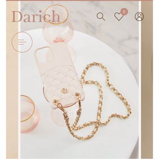 Darich - ダーリッチ キルティングスタッズiPhoneケース 13proの通販 ...
