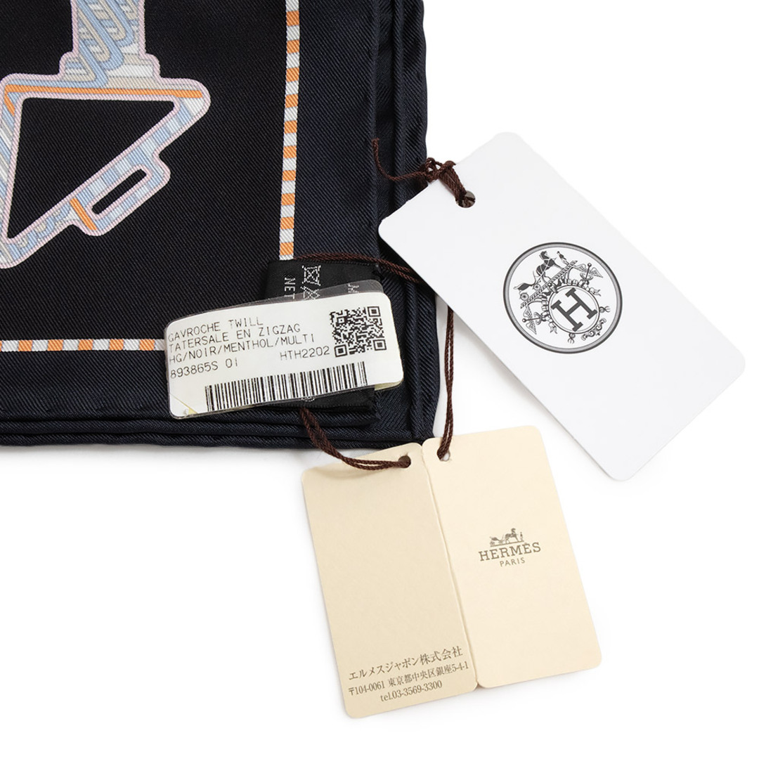 Hermes   エルメス ガヴロッシュ カレ  Tatersale en Zigzag