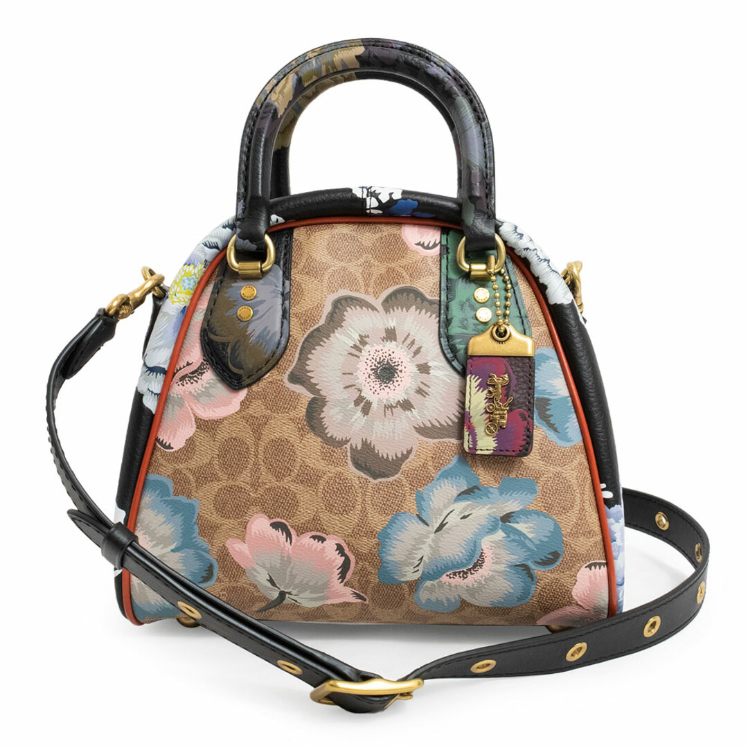 COACH コーチ 花柄 カフェ ファセット 2Way ショルダー ハンドバッグ PVCコーティングキャンバス マルチカラー 78458  COACH（未使用 展示品）の通販 by ブランドシティ｜コーチならラクマ