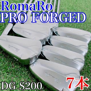 希少！】ROMARO PRO FORGED マッスルバック アイアンセット７本-