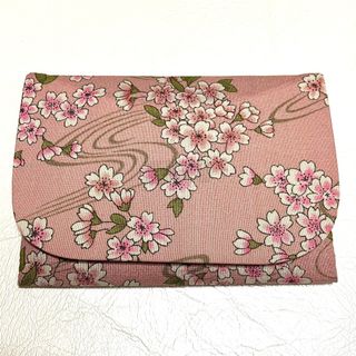 ティッシュケース　鏡付き(外出用品)