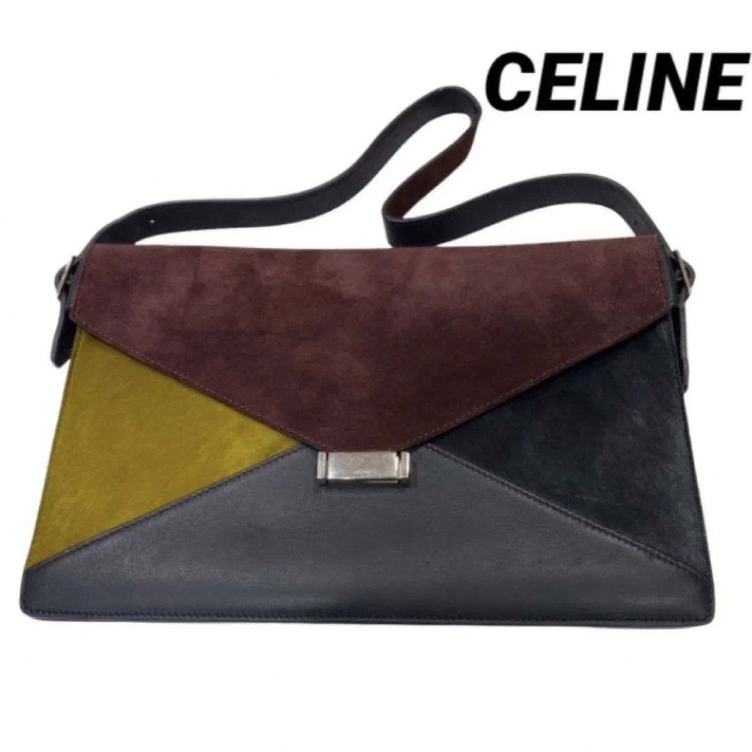 未使用　CELINE ダ イヤモンドショルダーバッグ　ショルダーバッグ