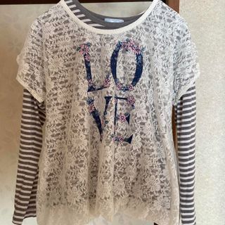 マザウェイズ(motherways)のマザウェイズ　トップス　長袖Tシャツ　カットソー　女の子　サイズ150(Tシャツ/カットソー)