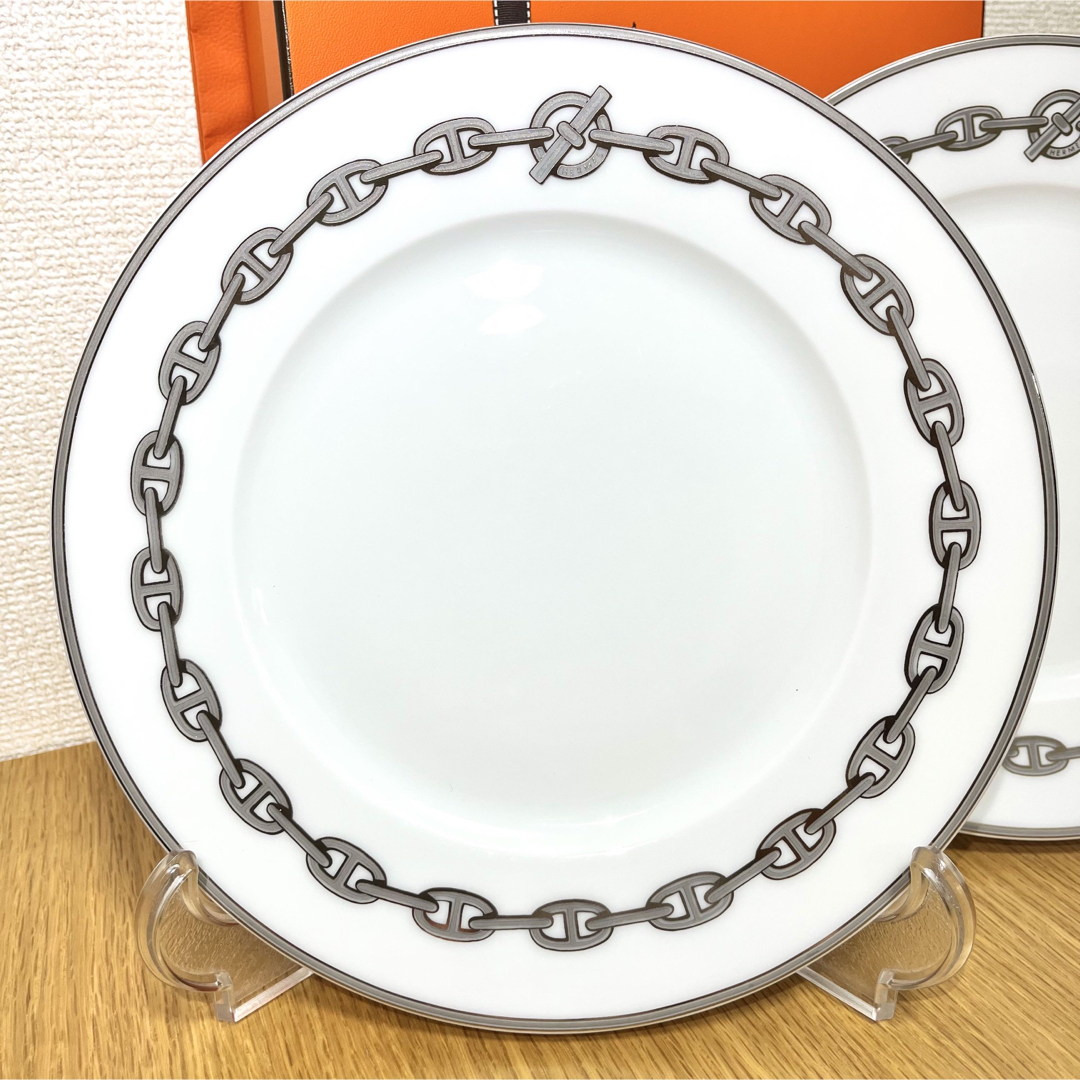 Hermes - 【新品 ギフト包装】エルメス シェーヌダンクル プラチナ