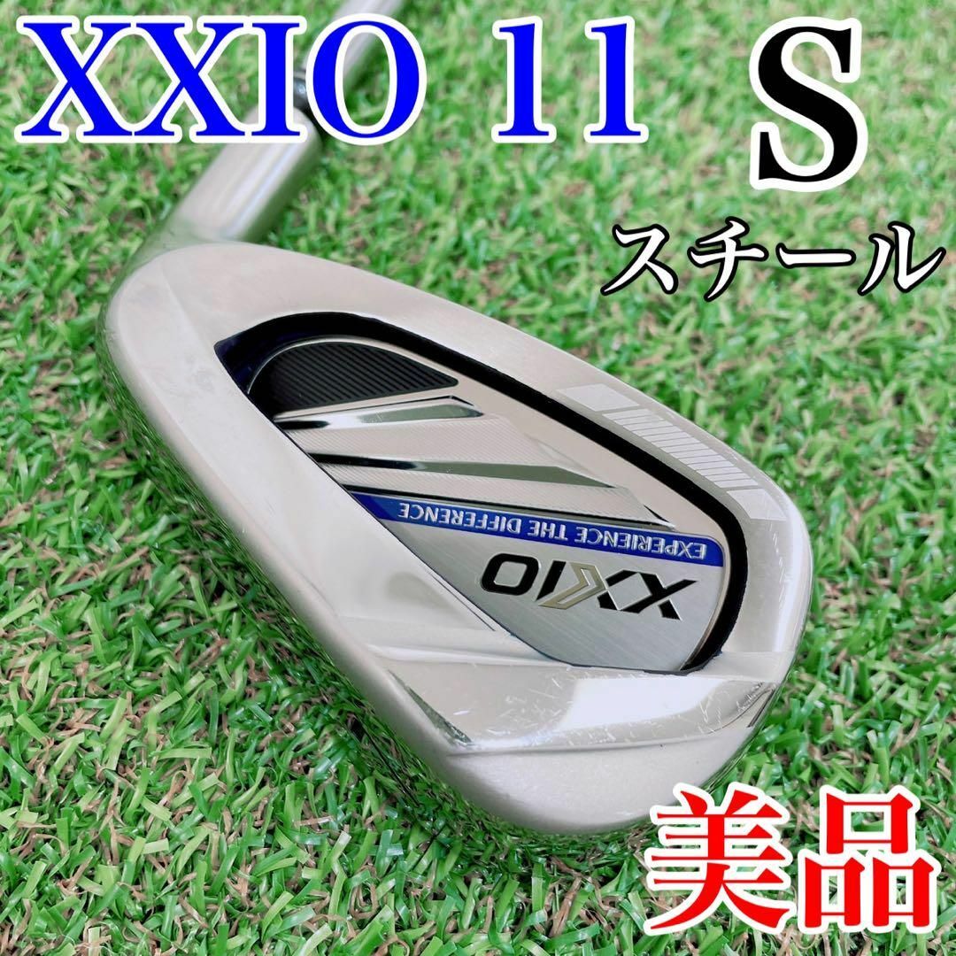 番手美品！ゼクシオイレブン（XXIO11）アイアン　7番　単品　純正スチール（S）