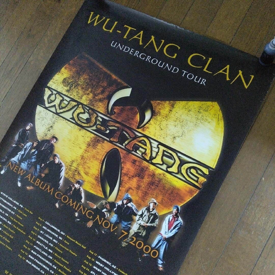 Wu-Tang Clan　ウータンクラン　THE W　 ポスター　HIP HOP エンタメ/ホビーのコレクション(印刷物)の商品写真