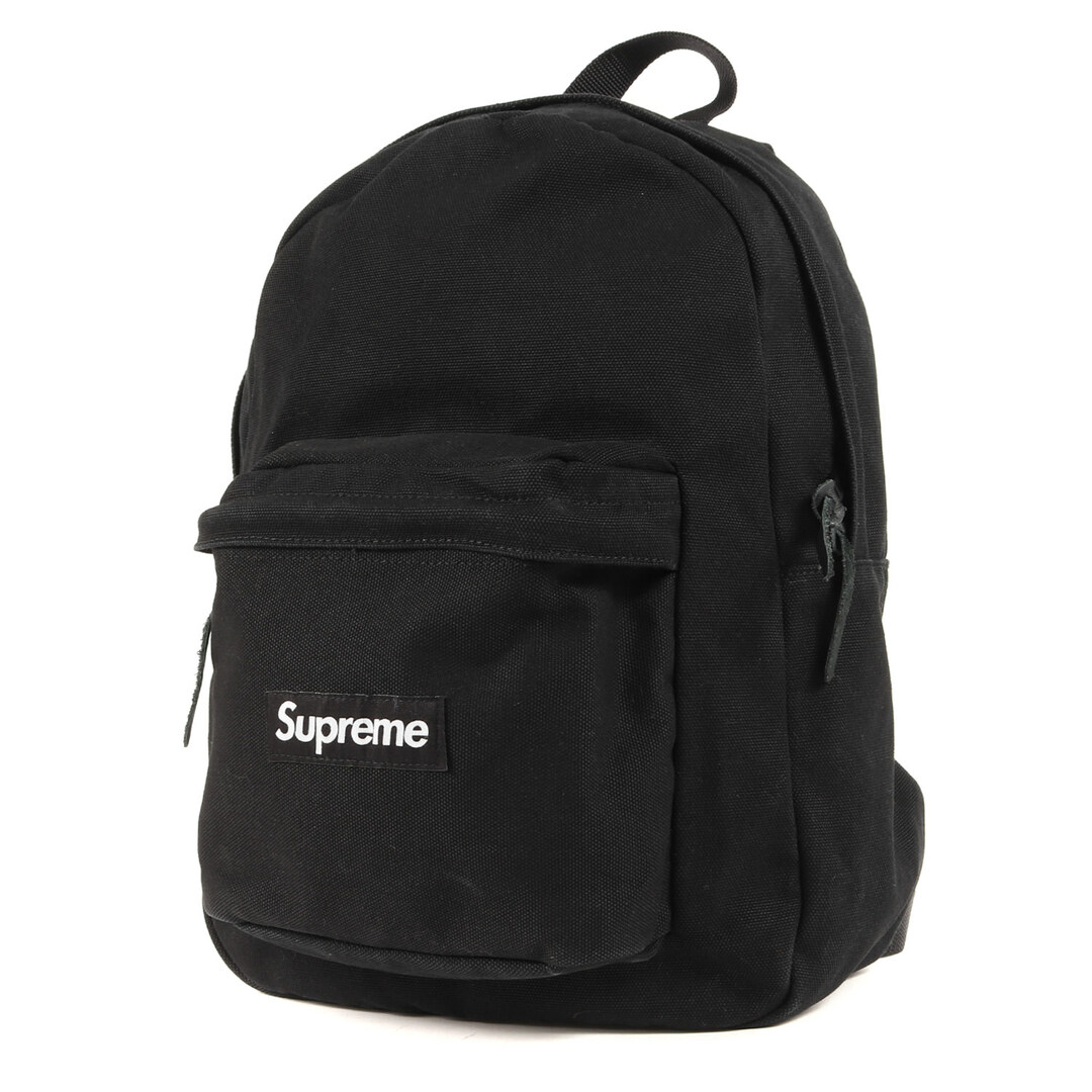 Supreme Canvas Backpack Black バックパックブラック