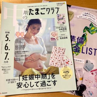 ベネッセ(Benesse)の中期のたまごクラブ 付録なし(結婚/出産/子育て)