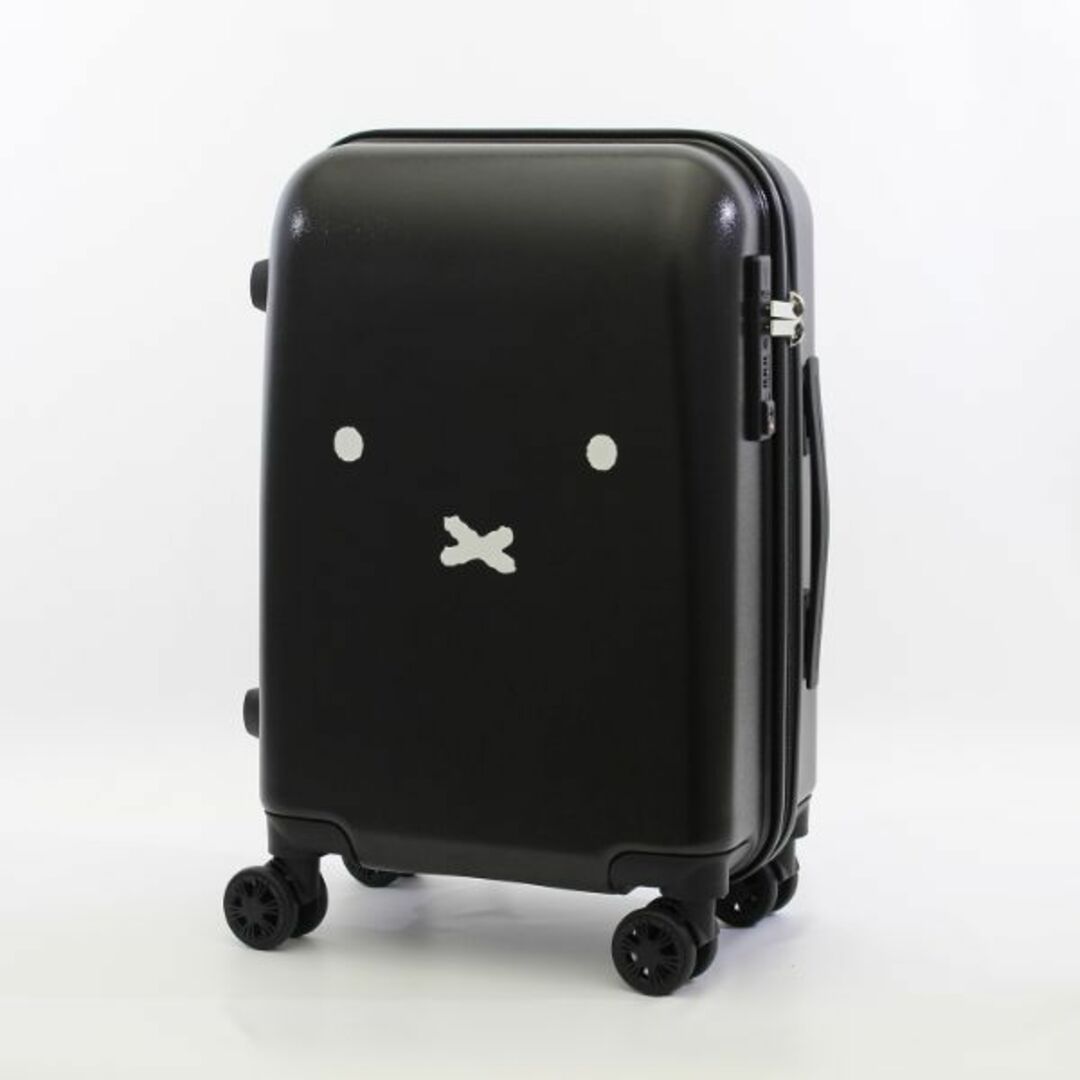ミッフィー miffy スーツケース フェイス BK キャリーケース  ブラック グッズ
