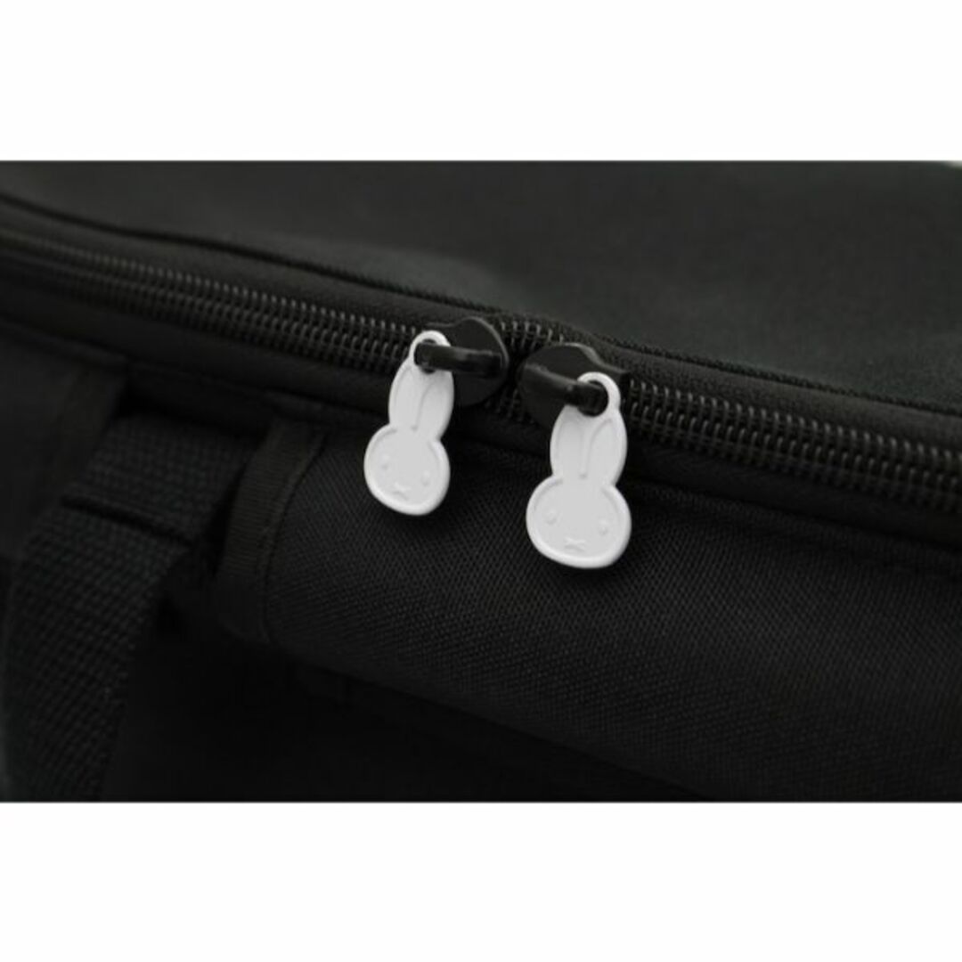 ミッフィー miffy 保冷アルミフレームカゴバッグ バッグ ブラック