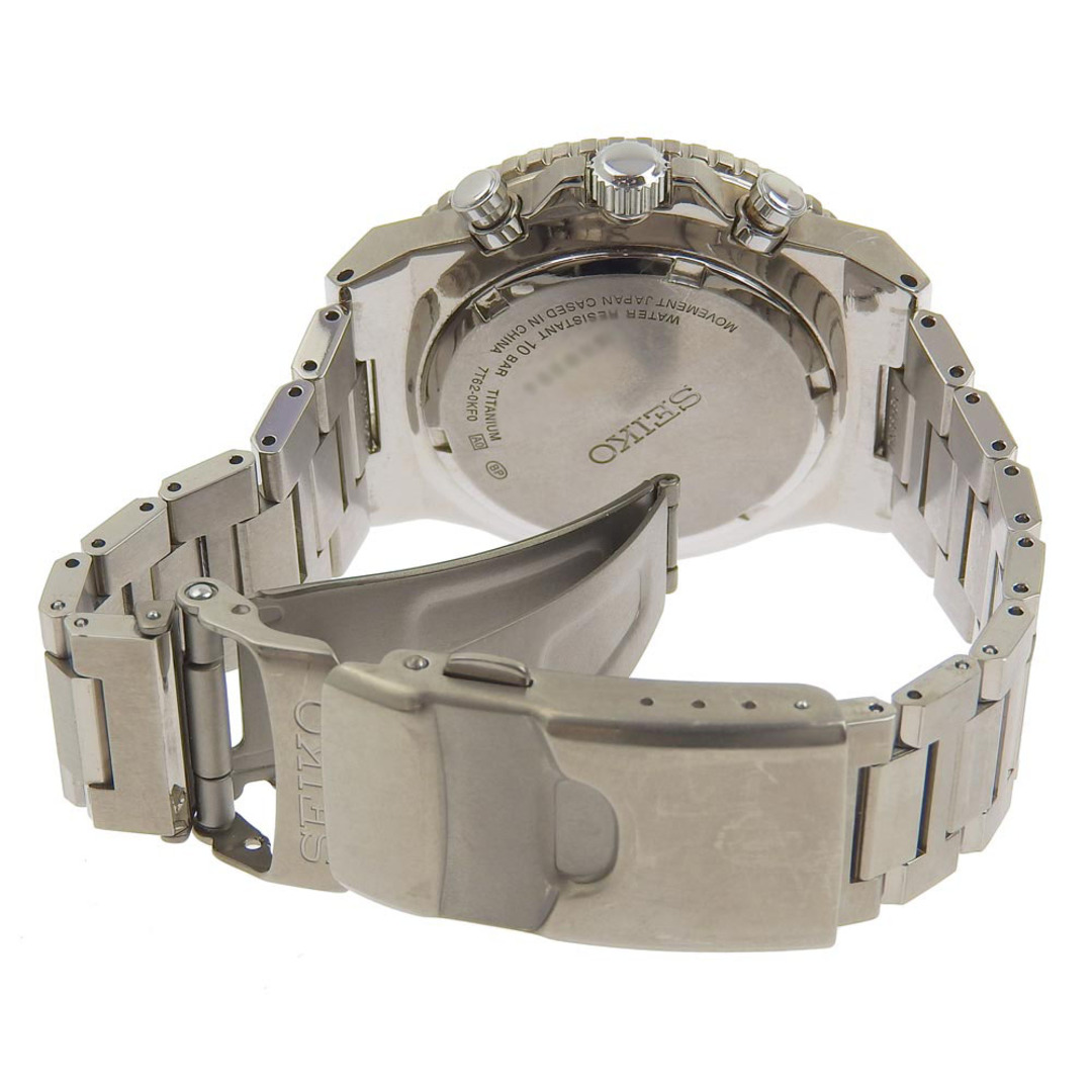 SEIKO - 【本物保証】 箱付 セイコー SEIKO クロノグラフ メンズ SEIKO - 【本物保証】 箱付 セイコー SEIKO クロノグラフ メンズ
