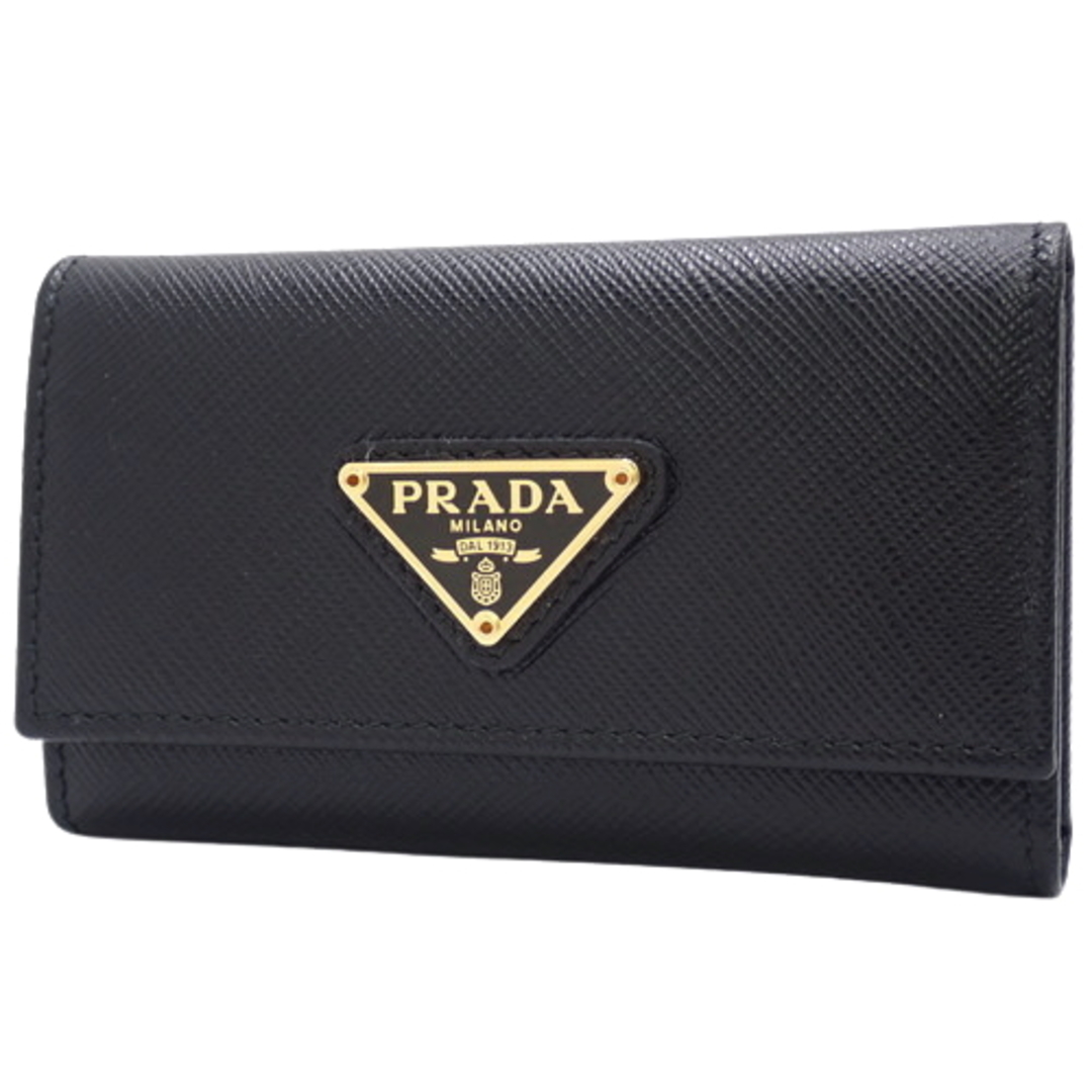 PRADA - プラダキーケース 三角ロゴ 6連キーケース サフィアーノレザー