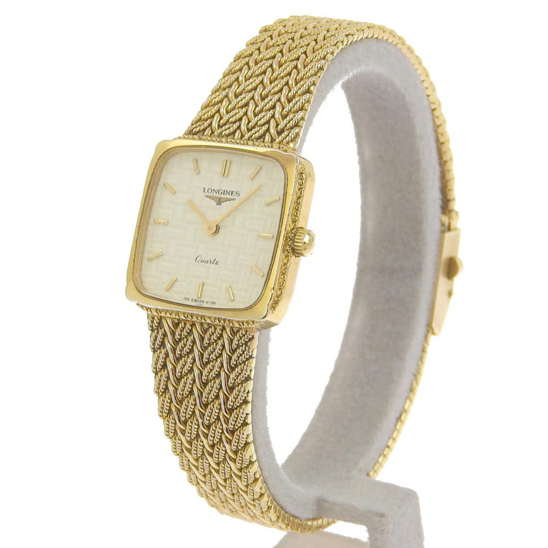 【本物保証】 超美品 ロンジン LONGINES レディース クォーツ 電池 腕時計 白文字盤 シンプル 【本物保証】 超美品 ロンジン LONGINES レディース クォーツ 電池 腕時計 白文字盤 シンプル