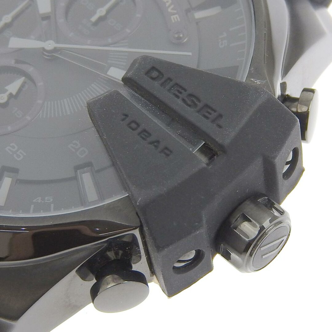 DIESEL(ディーゼル)の【本物保証】 箱・保付 超美品 ディーゼル DIESEL メンズ クォーツ 電池 腕時計 クロノグラフ 黒文字盤 デイト DZ 4378  メンズの時計(腕時計(アナログ))の商品写真