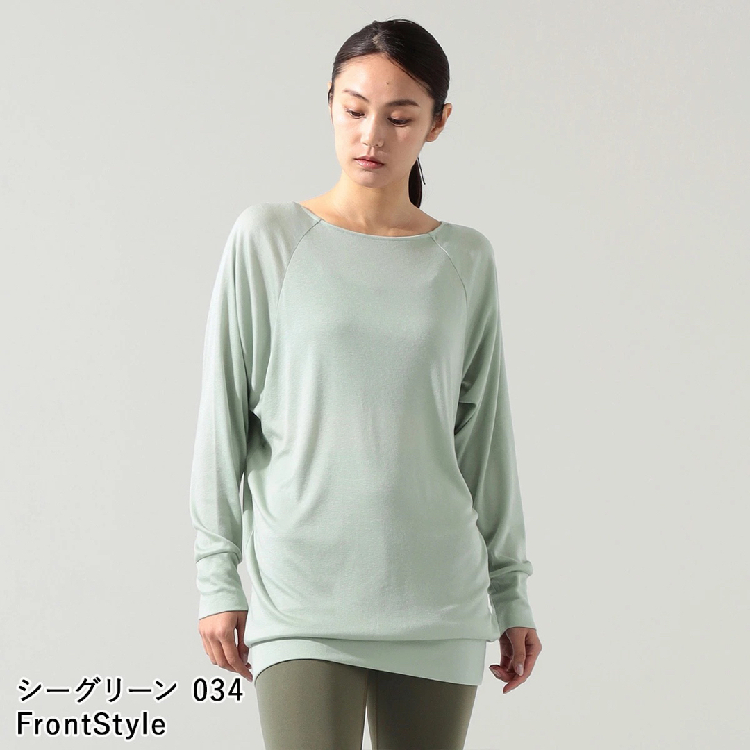 CHACOTT(チャコット)のChacott BALANCE ドルマンスリーブTシャツ レディースのトップス(カットソー(長袖/七分))の商品写真