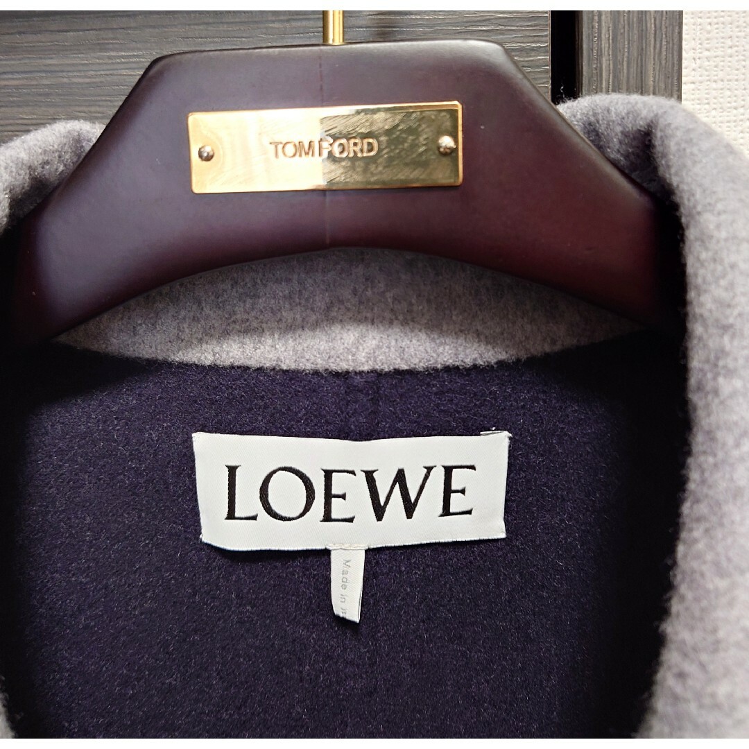 定価35万円 LOEWE 2022SS カシミヤ ワークウェアジャケット コート 8