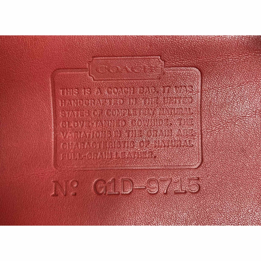 COACH - 【極美品】COACH オールドコーチ ショルダーバッグ ターン