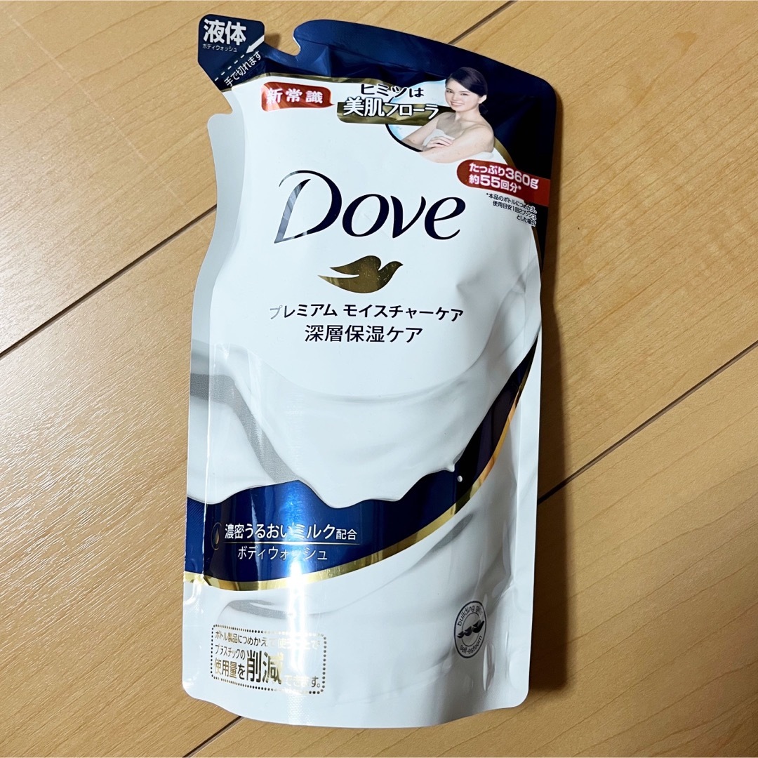 Dove（Unilever） ダヴ プレミアムモイスチャーケア ボディウォッシュ詰め替え 360gの通販 by 葵's shop｜ダヴならラクマ