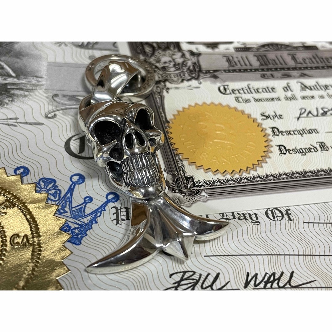 BILL WALL LEATHER(ビルウォールレザー)のBWL G.L.S w/ Gothic End ペンダント メンズのアクセサリー(ネックレス)の商品写真