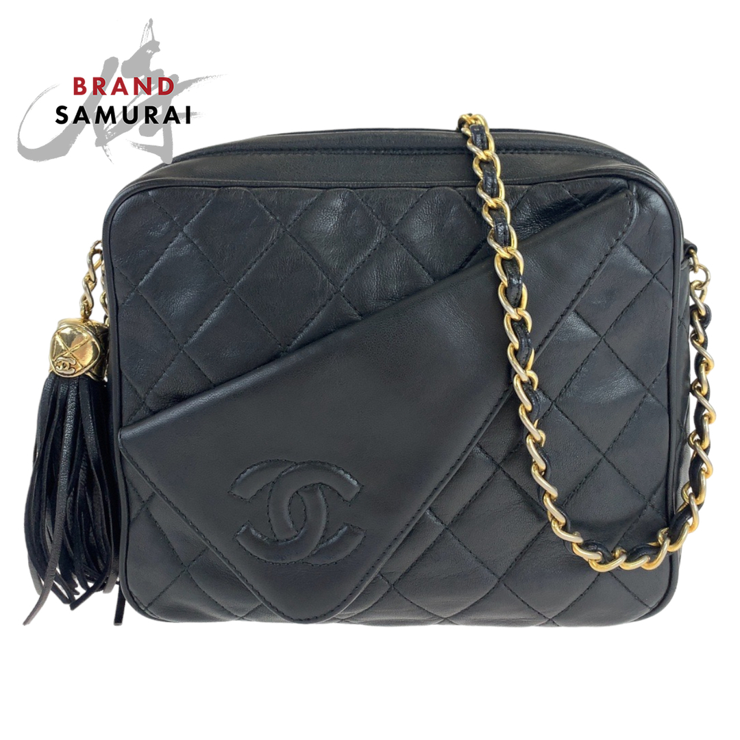 ショルダーバッグ CHANEL シャネル ヴィンテージ マトラッセ ココ