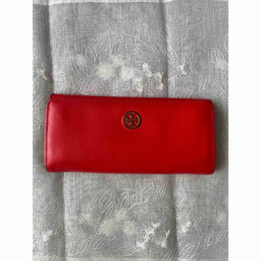 Tory Burch(トリーバーチ)の[美品]トリーバーチ長財布❣️(赤) レディースのファッション小物(財布)の商品写真