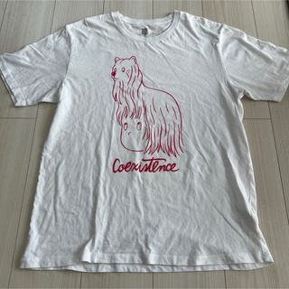 グラニフ(Design Tshirts Store graniph)のデザインティーシャツストアグラニフ　メンズレディースTシャツ　白(Tシャツ/カットソー(半袖/袖なし))