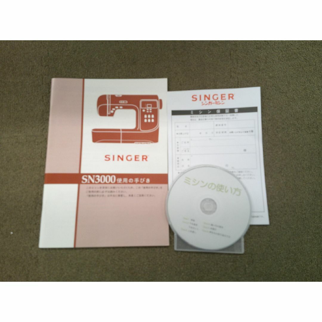 SINGER(シンガー)のシンガーSN3000コンピューターミシン（ＦＣ＋12Ｐ糸付） スマホ/家電/カメラの生活家電(その他)の商品写真