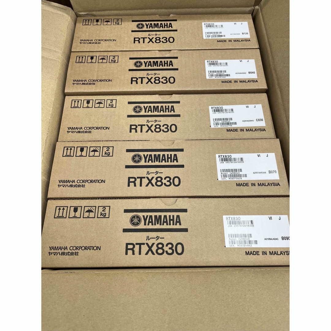 正規品豊富な ヤマハ - ヤマハ YAMAHA RTX830 ギガアクセスVPNルーター