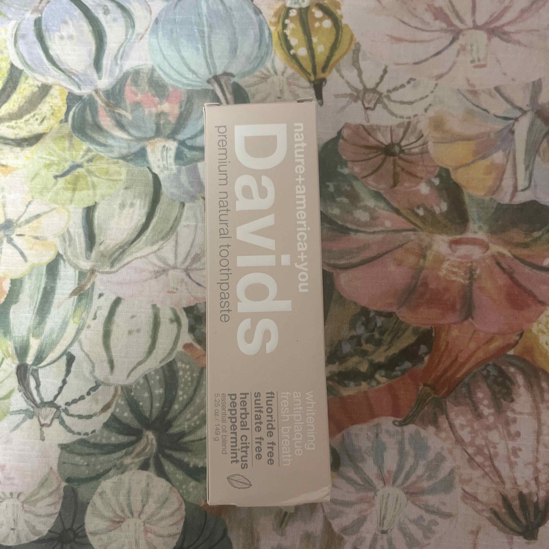 Davids オーガニック歯磨き粉 コスメ/美容のオーラルケア(歯磨き粉)の商品写真