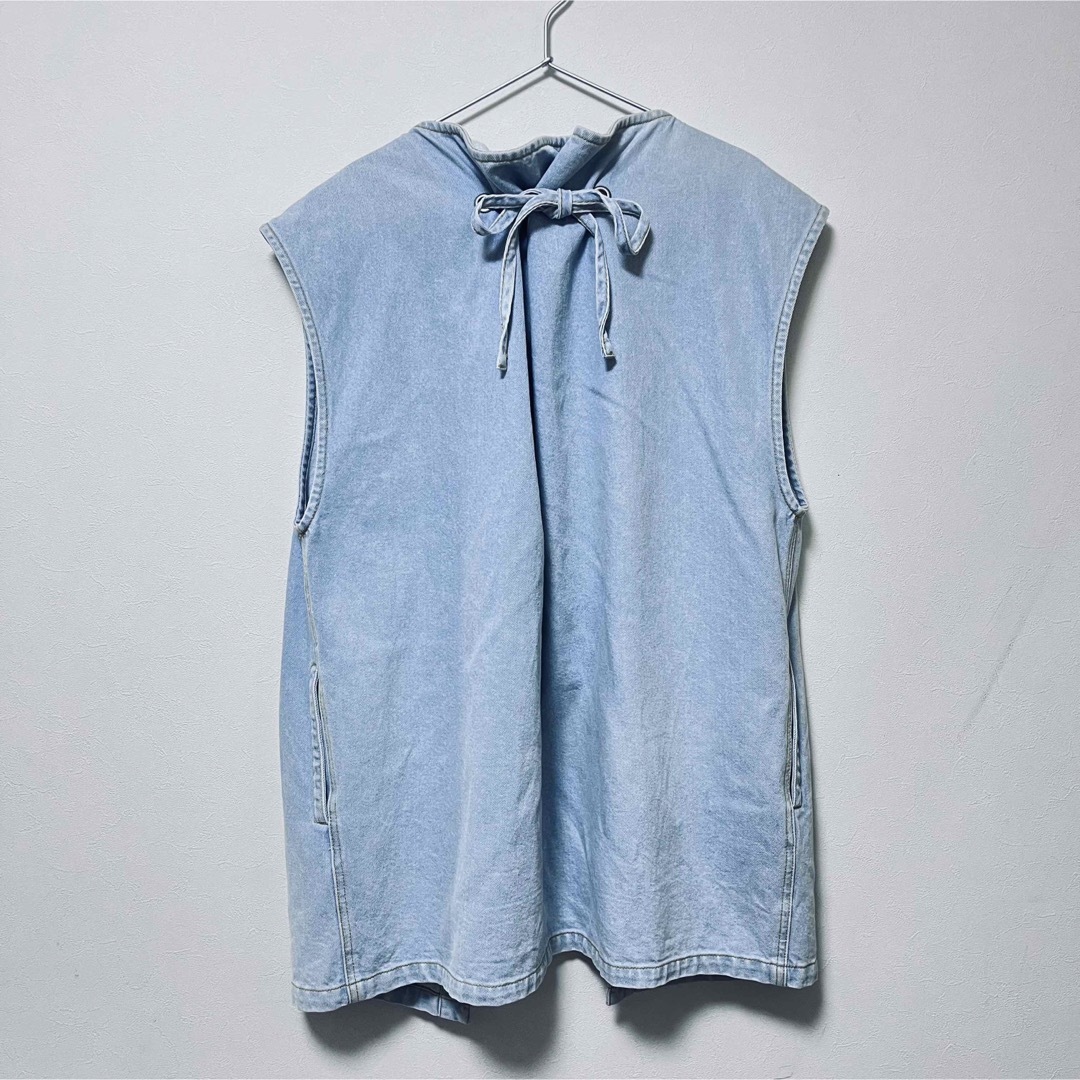 soduk スドーク 21ss wave denim jacket デニムベスト-www.ecosea.do