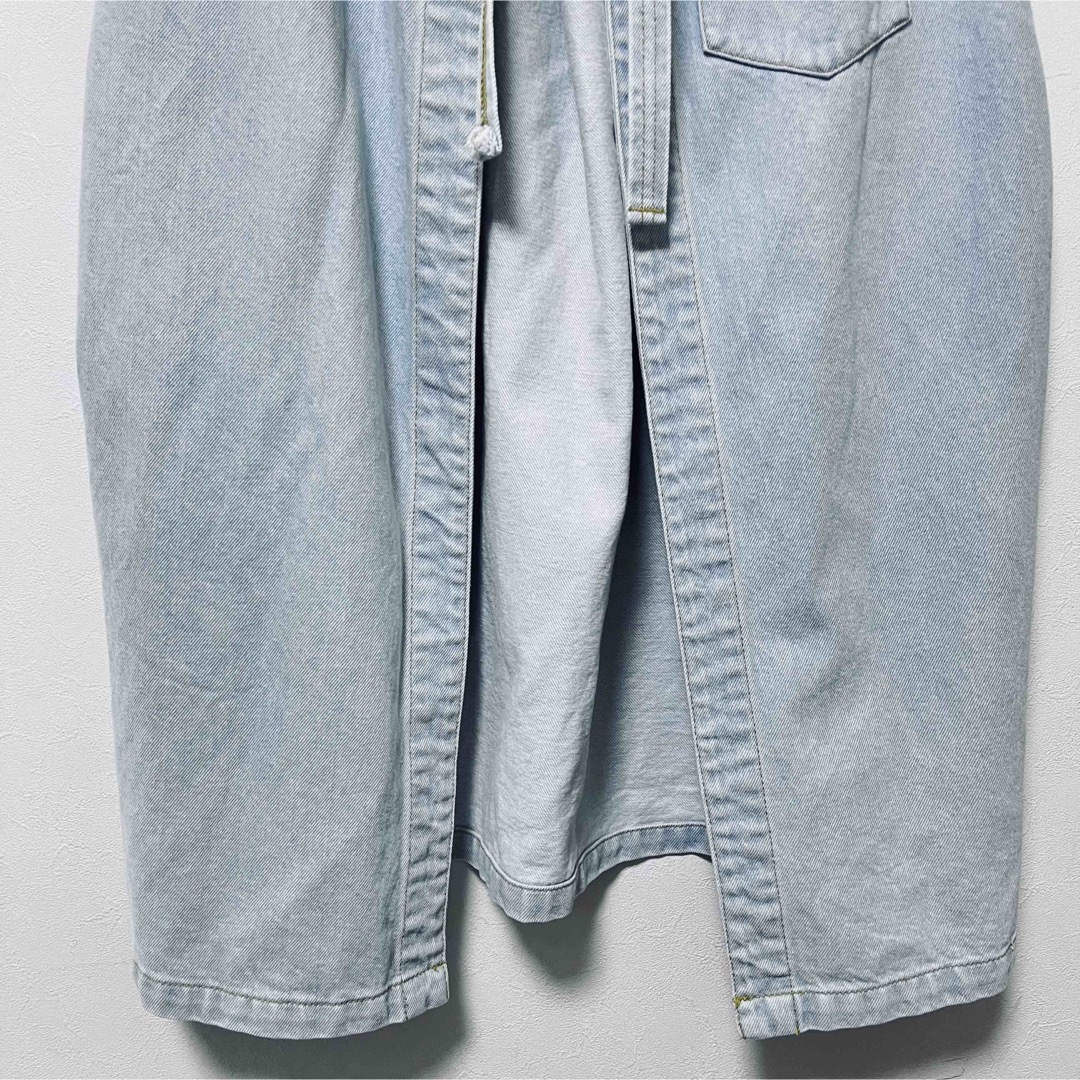 soduk デニムベストwave denim jacket