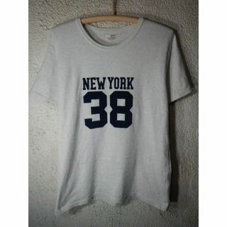 ビームス(BEAMS)のo6535　ビームス　半袖　ナンバリング　フロッキープリント　デザイン　tシャツ(Tシャツ/カットソー(半袖/袖なし))