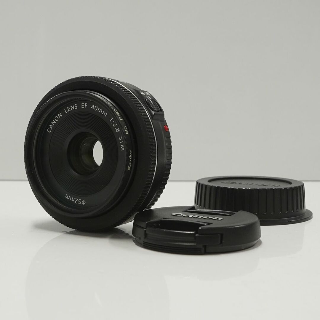 EF40mm F2.8 STM CANON 交換レンズ USED超美品 標準 単焦点 パンケーキレンズ フルサイズ 軽量 完動品  CP3019