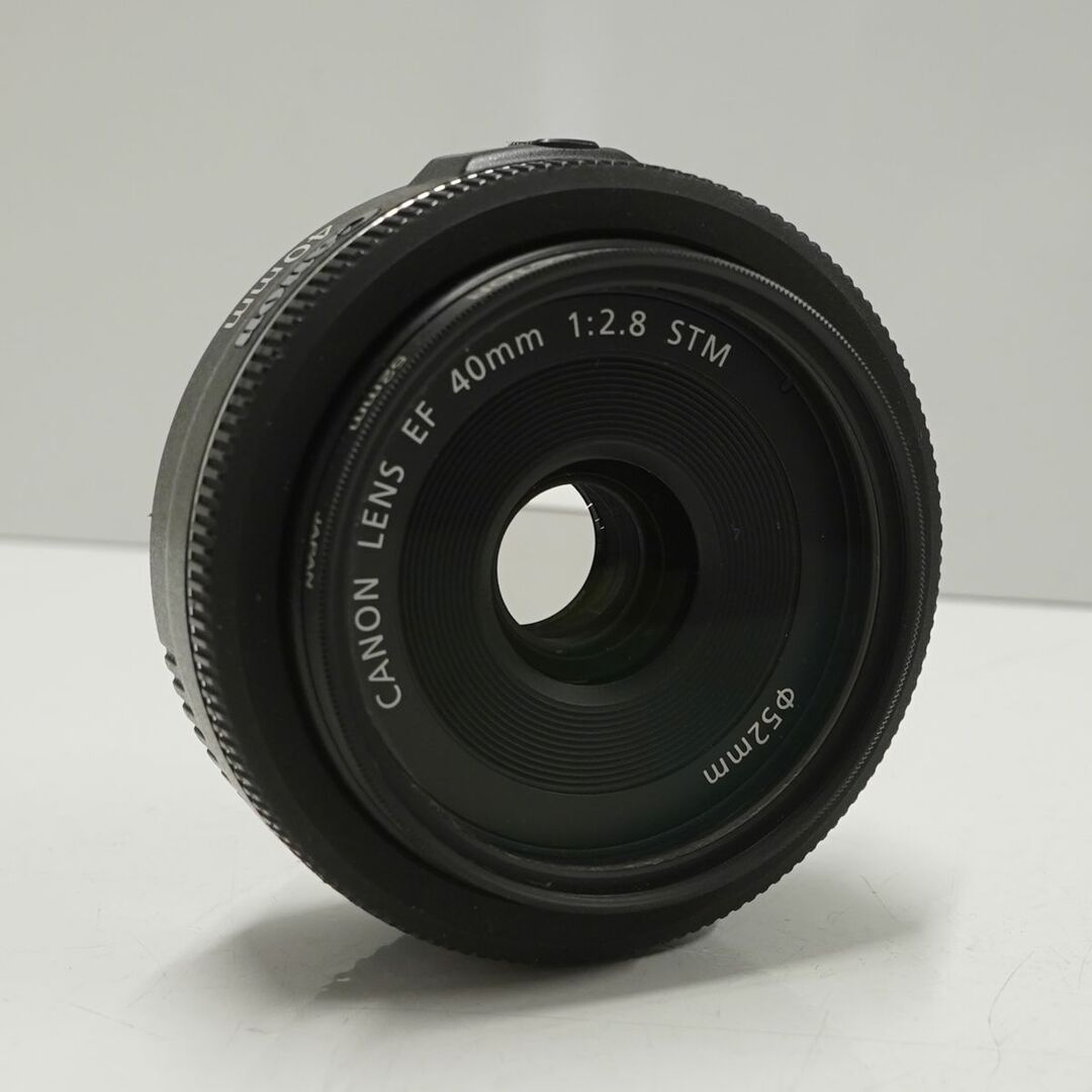 EF40mm F2.8 STM CANON 交換レンズ USED超美品 標準 単焦点 パンケーキレンズ フルサイズ 軽量 完動品  CP3019