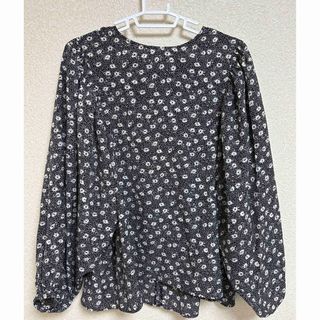 ユナイテッドアローズグリーンレーベルリラクシング(UNITED ARROWS green label relaxing)の新品未使用⭐︎グリンレーベルリラクシング⭐︎花柄ブラウス⭐︎(シャツ/ブラウス(長袖/七分))