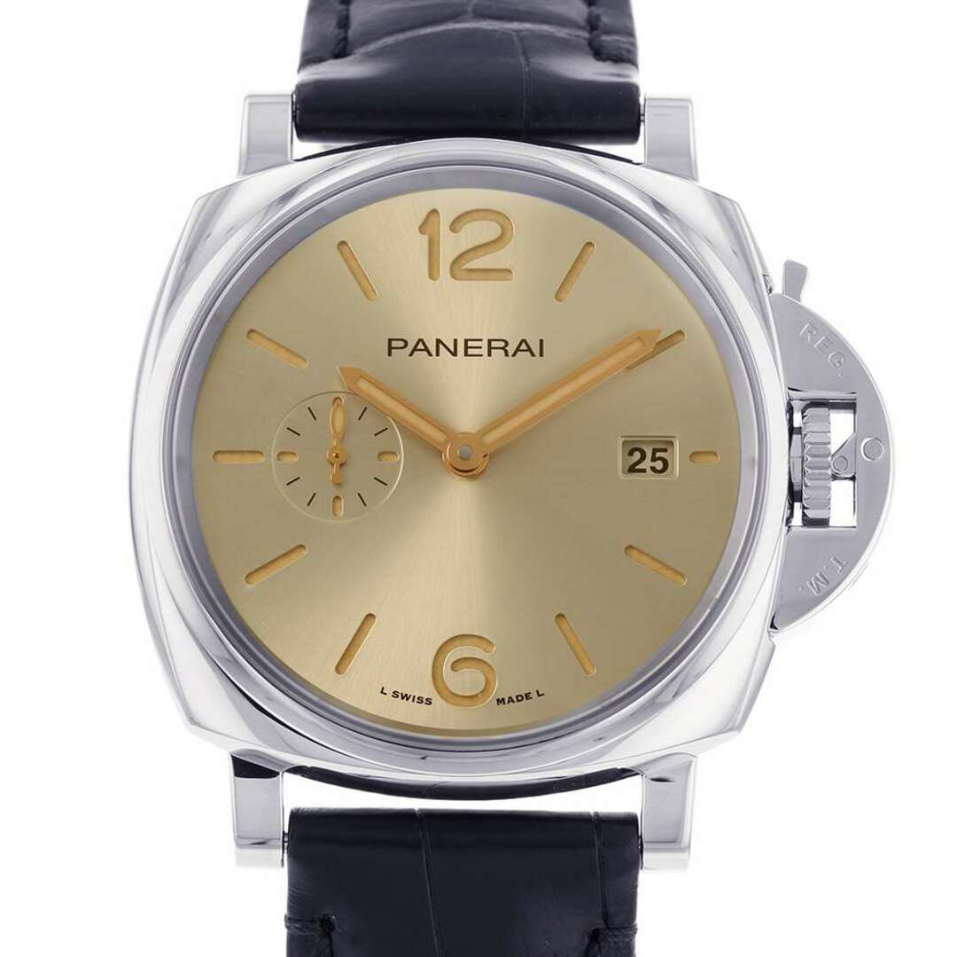 ルミノール ドゥエ X番 PAM01249 PANERAI アイボリー文字盤 腕時計