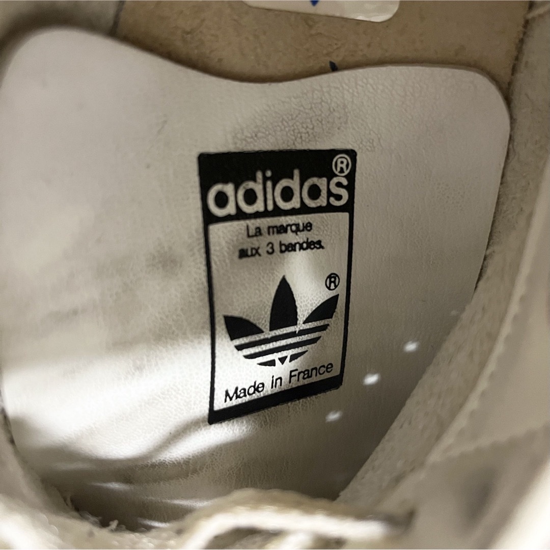 80年代 フランス製 adidas ヴィンテージ スーパースター ホワイト 白-