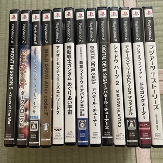 プレイステーション2(PlayStation2)のPS2 ソフト　まとめ売り(家庭用ゲームソフト)
