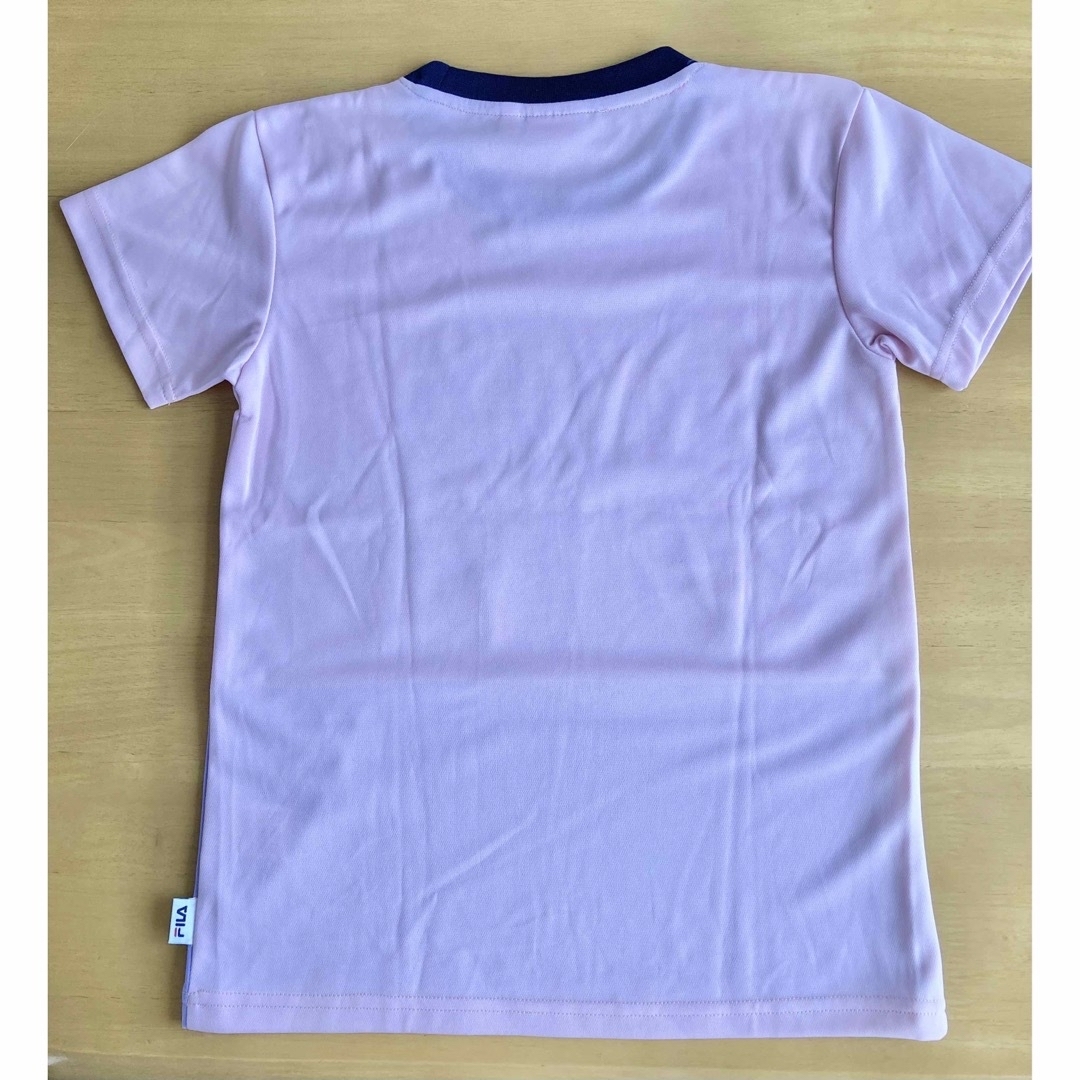 FILA(フィラ)の新品 FILA フィラ　150  Tシャツ  ピンク キッズ/ベビー/マタニティのキッズ服女の子用(90cm~)(Tシャツ/カットソー)の商品写真