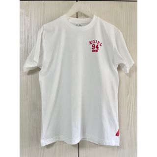 エックスガール(X-girl)のx-girl 白tシャツ  赤ロゴ入り(Tシャツ(半袖/袖なし))