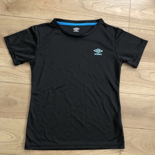 アンブロ(UMBRO)のUMBROシャツ　Tシャツ　レディース　M 黒　ブラック　スポーツウェア(その他)