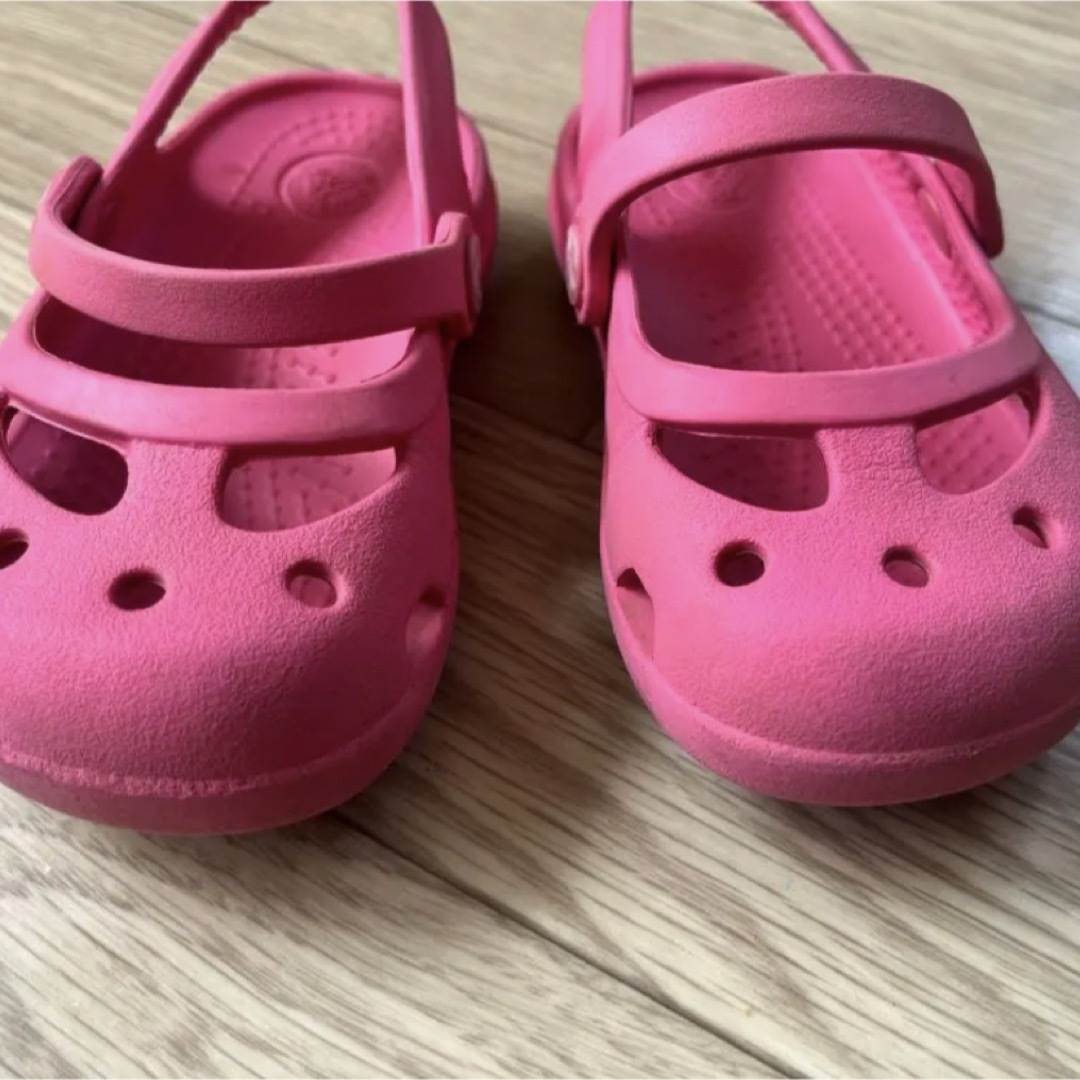 crocs(クロックス)のキッズ　クロックス　13センチ キッズ/ベビー/マタニティのベビー靴/シューズ(~14cm)(サンダル)の商品写真