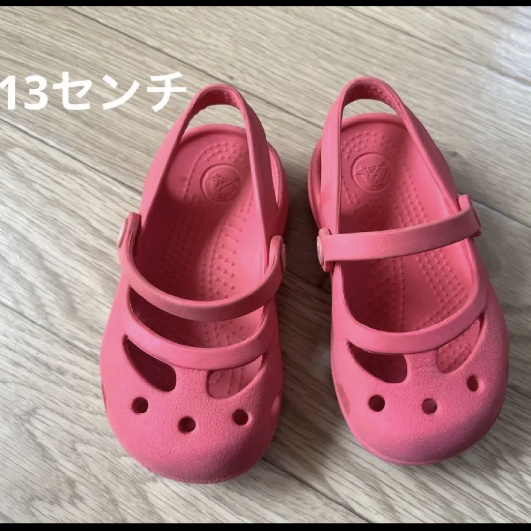 crocs(クロックス)のキッズ　クロックス　13センチ キッズ/ベビー/マタニティのベビー靴/シューズ(~14cm)(サンダル)の商品写真