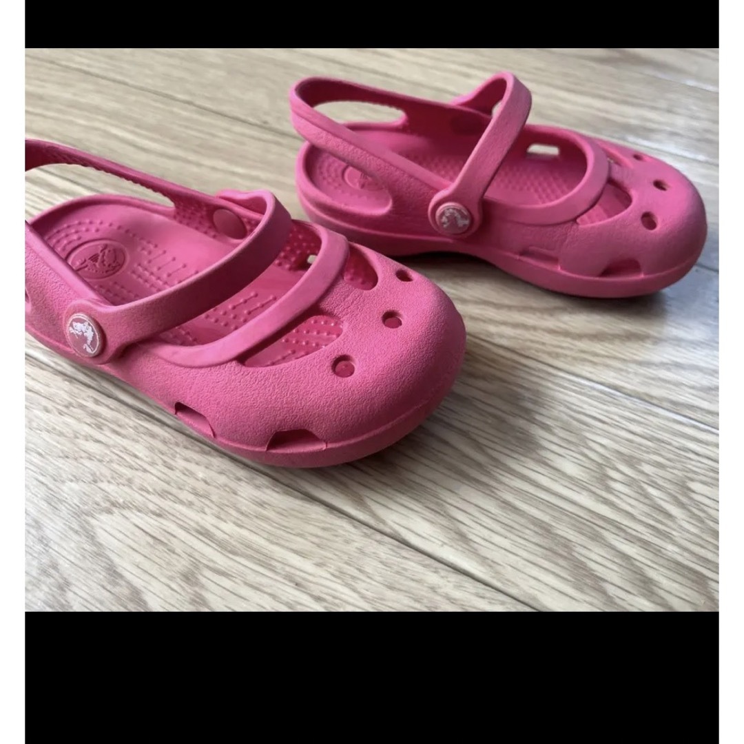 crocs(クロックス)のキッズ　クロックス　13センチ キッズ/ベビー/マタニティのベビー靴/シューズ(~14cm)(サンダル)の商品写真