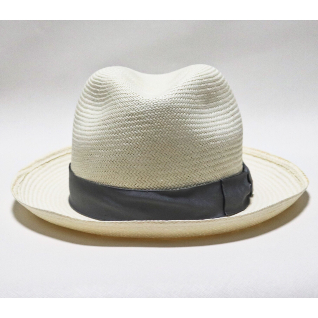 Borsalino(ボルサリーノ)の《ボルサリーノ》新品 イタリア製 天然草 パナマハット 麦わら帽子 58(M) メンズの帽子(ハット)の商品写真