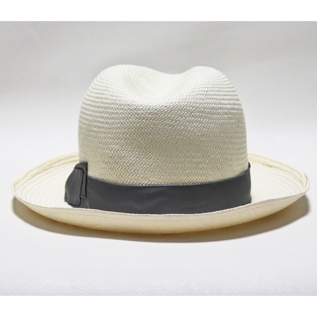 Borsalino(ボルサリーノ)の《ボルサリーノ》新品 イタリア製 天然草 パナマハット 麦わら帽子 58(M) メンズの帽子(ハット)の商品写真