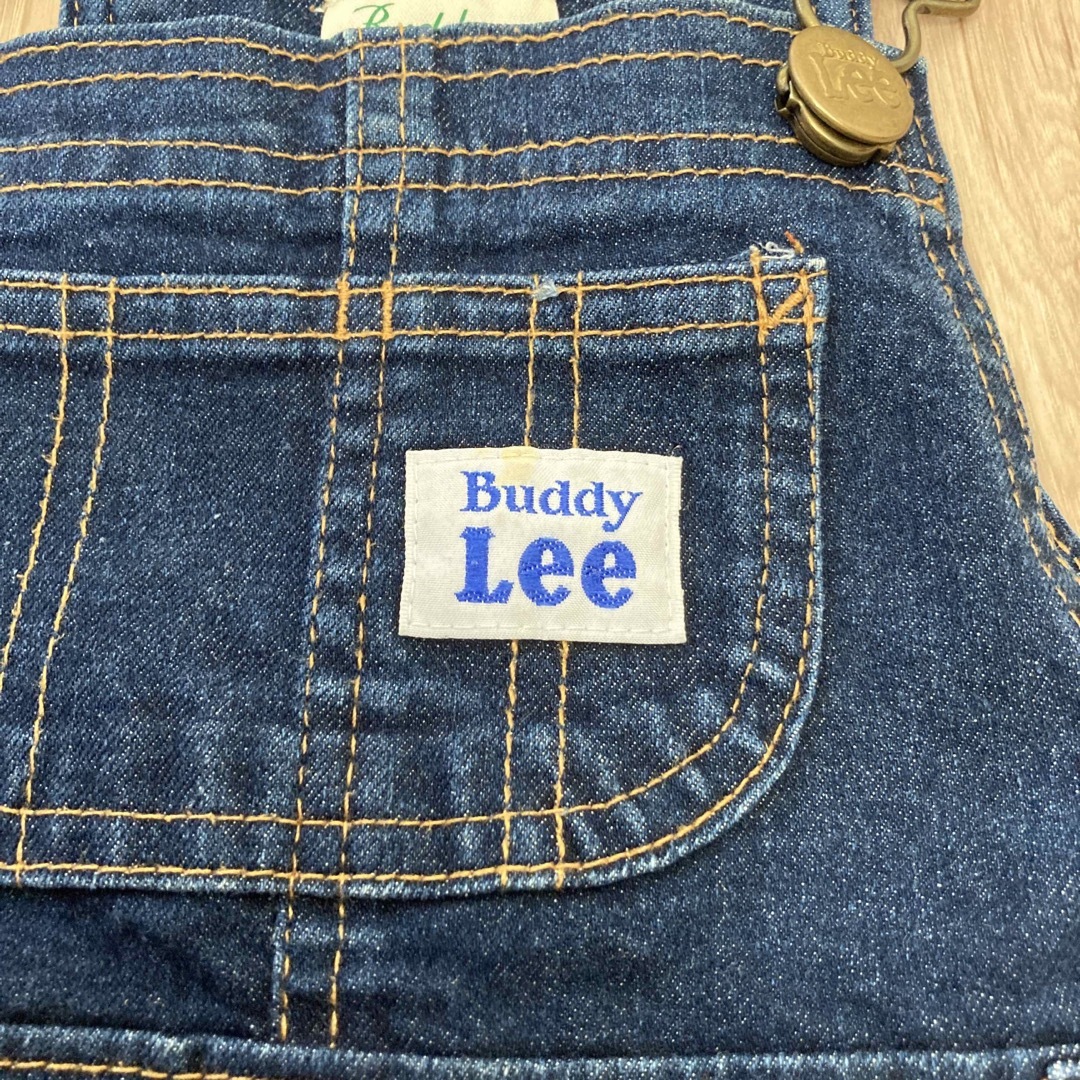 Lee(リー)のLee オーバーオールスカート　95 キッズ/ベビー/マタニティのキッズ服女の子用(90cm~)(スカート)の商品写真