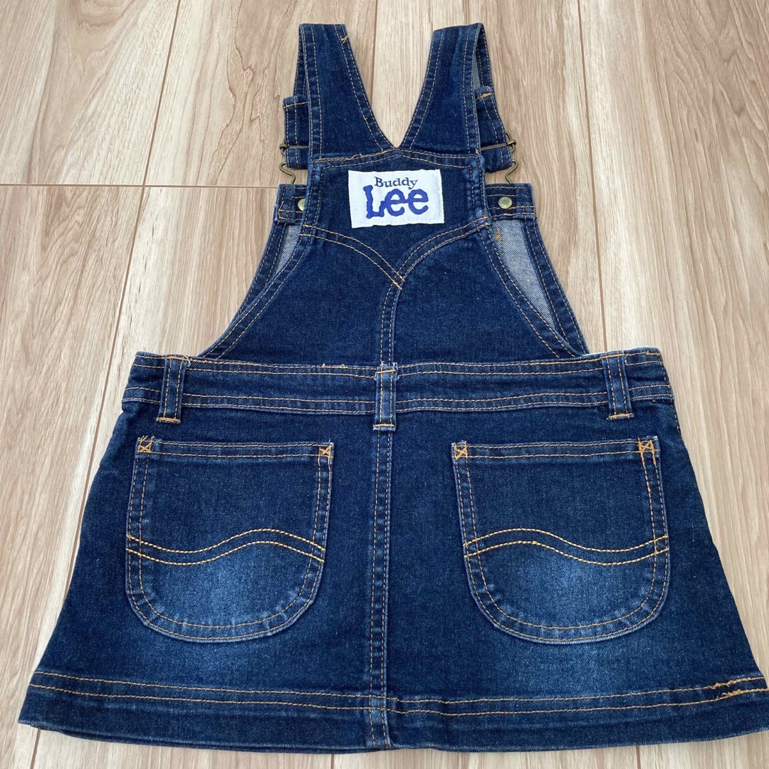 Lee(リー)のLee オーバーオールスカート　95 キッズ/ベビー/マタニティのキッズ服女の子用(90cm~)(スカート)の商品写真