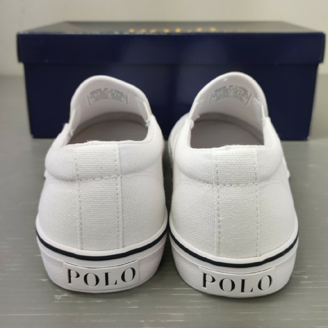 POLO RALPH LAUREN(ポロラルフローレン)のPOLO ラルフローレン　ジュニアスリッポン　カーリーツイン　ゴアⅡ レディースの靴/シューズ(スニーカー)の商品写真