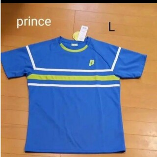 プリンス(Prince)の新品　prince　テニス半袖Tシャツ　吸汗速乾(ウェア)